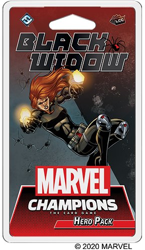 Marvel Champions: Black Widow Hero Pack gra karciana Fantasy Flight Games Fantasy Flight Games