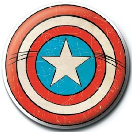 Marvel Comics Captain America Shield - przypinka Marvel