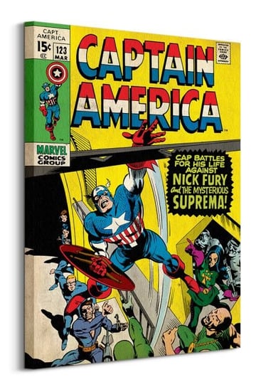 Marvel Comics Captain America Suprema - obraz na płótnie Marvel