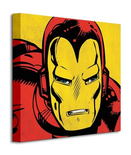 Marvel Comics Iron Man Closeup - obraz na płótnie Marvel