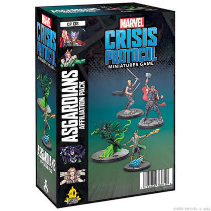 Marvel: Crisis Protocol - Asgardian Affiliation Pack, Atomic Mass Games ATOMIC MASS GAMES