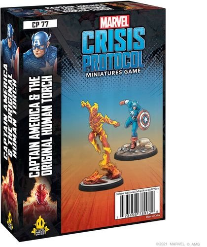 Marvel: Crisis Protocol - Captain America & the Original Human Torch, Atomic Mass Games ATOMIC MASS GAMES