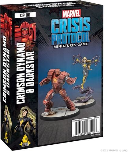 Marvel: Crisis Protocol - Crimson Dynamo & Dark Star, Atomic Mass Games ATOMIC MASS GAMES