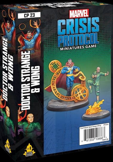 Marvel: Crisis Protocol, gra zręcznościowa, Atomic Mass Games,  Doctor Strange & Wong ATOMIC MASS GAMES