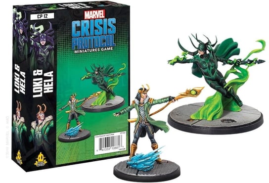 Marvel: Crisis Protocol, gra zręcznościowa, Atomic Mass Games, Loki and Hela ATOMIC MASS GAMES