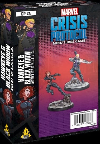 Marvel: Crisis Protocol - Hawkeye & Black Widow, Agent of S.H.I.E.L.D., Atomic Mass Games ATOMIC MASS GAMES