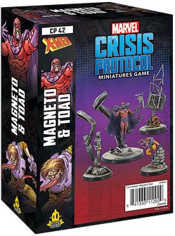 Marvel Crisis Protocol: Magneto & Toad gra karciana Fantasy Flight Games Fantasy Flight Games