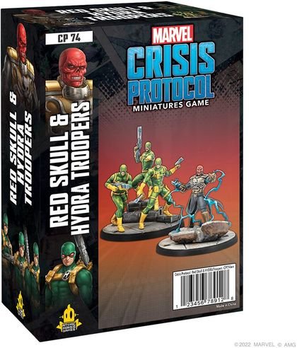 Marvel: Crisis Protocol - Red Skull & Hydra Troops, Atomic Mass Games ATOMIC MASS GAMES