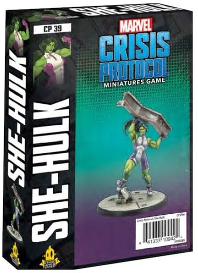 Marvel Crisis Protocol: She-Hulk gra karciana Fantasy Flight Games Fantasy Flight Games