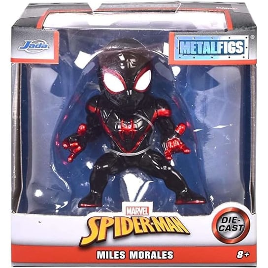Marvel Czarny SpiderMan Figurka Kolekcjonerska Metalfigs Miles Morales Avengers Inna marka