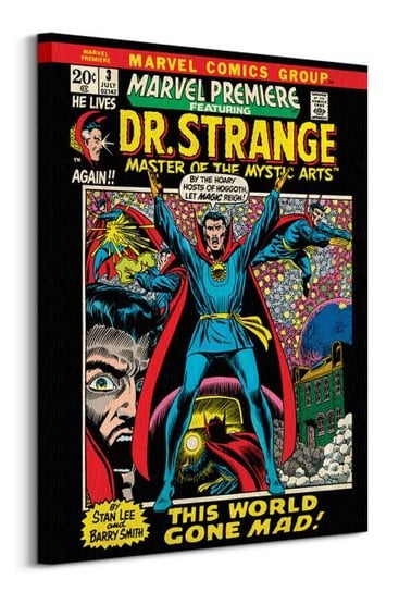 Marvel Dr Strange World Gone Mad - obraz na płótnie Marvel