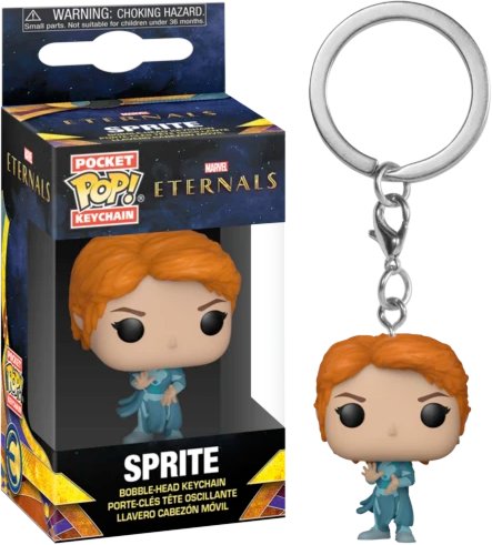 marvel eternals - pocket pop keychains - sprite Funko