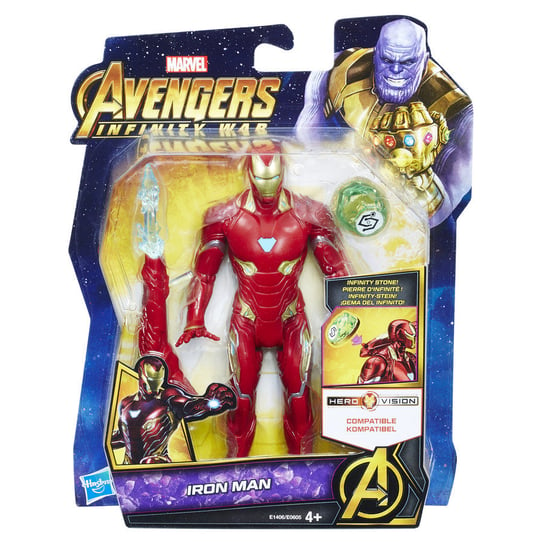 Marvel, figurka Iron Man Avengers Inifinity War, E0605/E1406 Hasbro