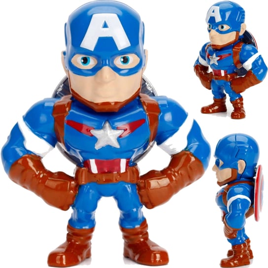 Marvel Figurka Kolekcjonerska Kapitan Ameryka Metalfigs Avengers Inna marka