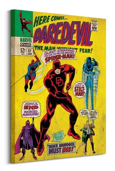 Marvel Here Comes Daredevil - obraz na płótnie Marvel