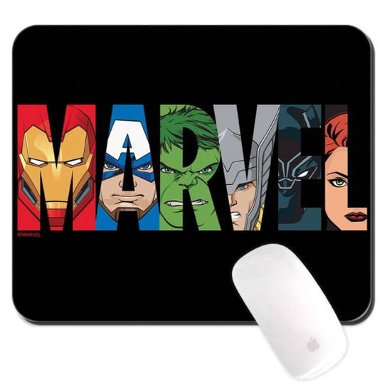 Marvel Heroes Logo - podkładka pod myszkę Marvel