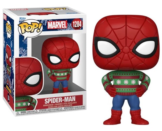marvel holiday - pop n° 1284 - spider-man (sweater) Inna marka