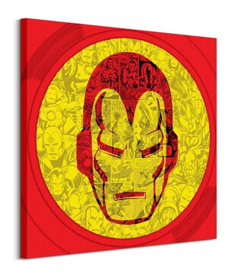 Marvel Iron Man Helmet Collage - obraz na płótnie Marvel
