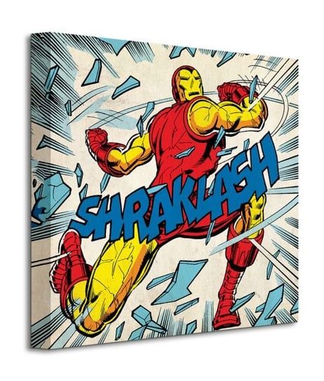 Marvel Iron Man Shraklash! - obraz na płótnie Marvel
