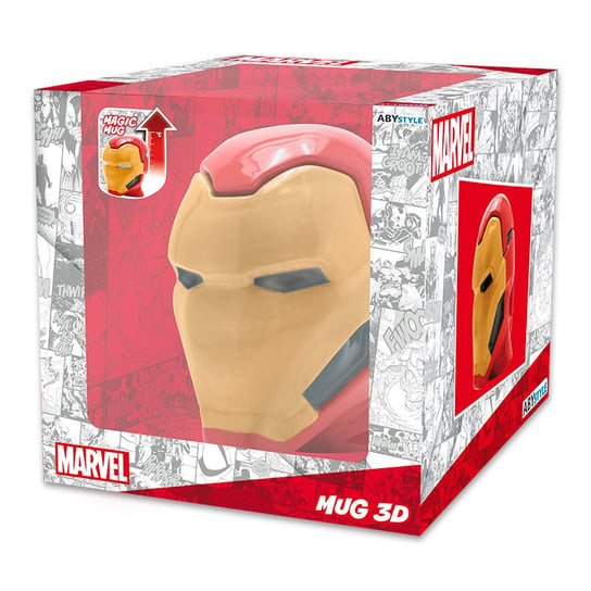 MARVEL - Kubek ceramiczny 3D "Iron Man" magiczny Gift World