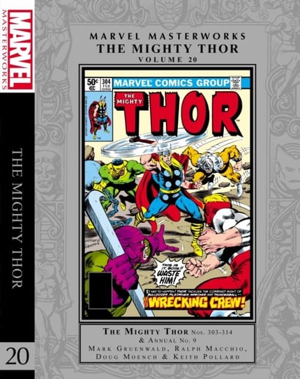 Marvel Masterworks: The Mighty Thor volume 20 Mark Gruenwald