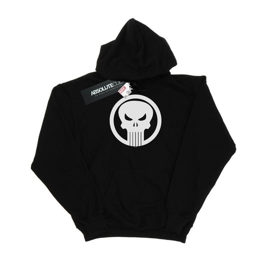 Marvel Męska Bluza Z Kapturem The Punisher Skull Circle (L / Czarny) Marvel