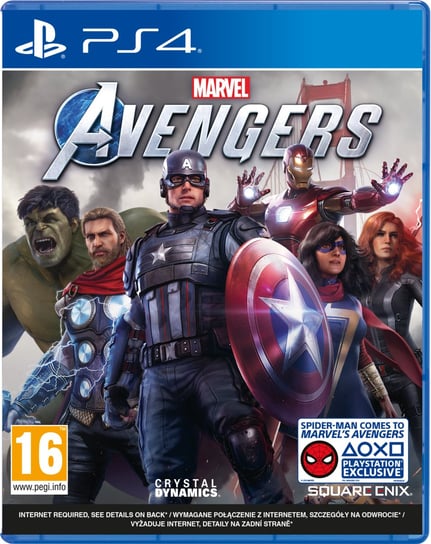 Marvel's Avengers, PS4 Crystal Dynamics