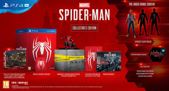 Marvel's Spider-Man - Edycja kolekcjonerska Insomniac Games