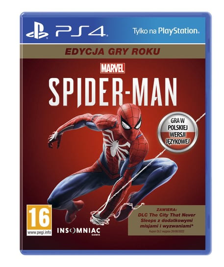 Marvel's Spider-Man - GOTY, PS4 Insomniac Games