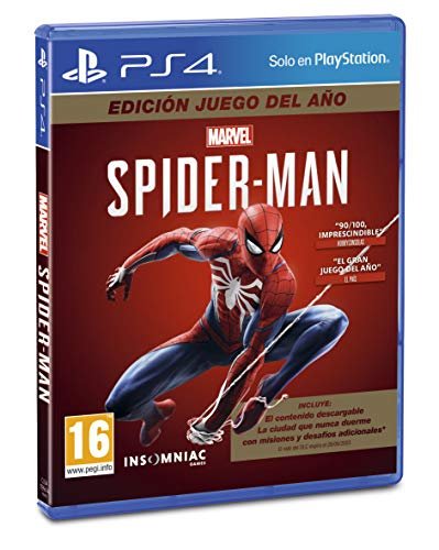 MARVEL S SPIDERMAN GOTY, PS4 PlatinumGames