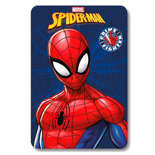 MARVEL Spider-Man 2365 Polarowy miękki kocyk 100x140cm Koc, ocieplacz, pled Spider-Man