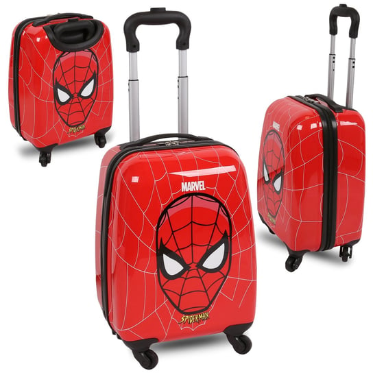 MARVEL SpiderMan Twarda walizka, walizka na kółkach, walizka kabinowa 46,5x32x22,5cm Marvel