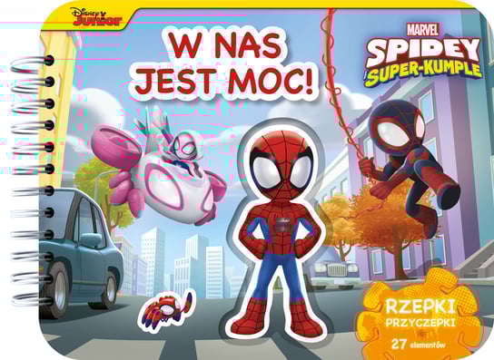 Marvel Spidey i Super-kumple w nas jest moc! Rzepki-przyczepki Kiersnowska Monika