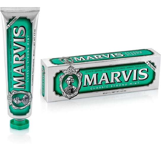Marvis Fluoride toothpaste odświeżająca pasta do zębów z fluorem classic strong mint 85ml Marvis