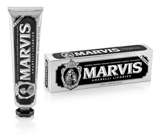 Marvis Fluoride toothpaste pasta do zębów z fluorem amarelli licorice 85ml Marvis