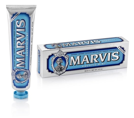 Marvis Fluoride toothpaste pasta do zębów z fluorem aquatic mint 85ml Marvis