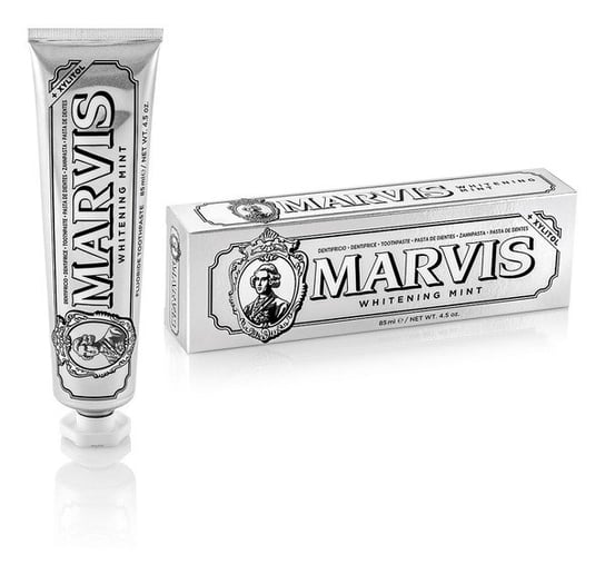 Marvis Fluoride toothpaste wybielająca pasta do zębów z fluorem whitening mint 85ml Marvis