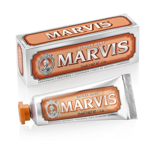 Marvis, Imbirowo-miętowa pasta do zębów, Ginger Mint, 25 ml Marvis