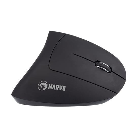Marvo Mysz M706W, 1600Dpi, 2.4 [Ghz], Optyczna, 6Kl., Bezprzewodowa, Czarna, Wbudowany Akumulator, Podświetlana, Ergonomická, We Marvo