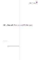 Marxism and Philosophy Korsch Karl