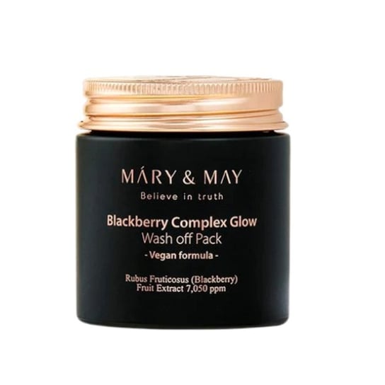Mary&May, Blackberry Complex Glow Washoff Pack, Maseczka do twarzy, 125g Mary & May