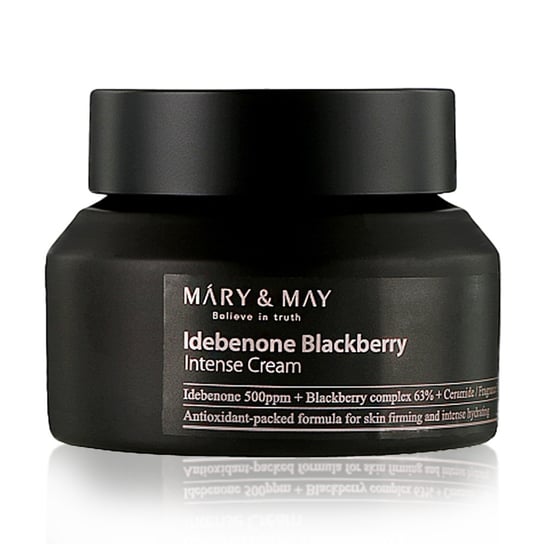 Mary&May, Idebenone + Blackberry complex intensive total care cream, 70g Mary&May