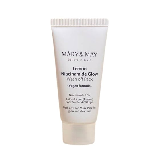 Mary&May, Lemon Niacinamide Glow Wash off Pack, Maska do twarzy, 30g Mary & May