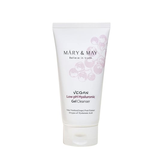 Mary&May Vegan Low pH Hyaluronic Gel to Foam cleanser, Delikatny żel oczyszczający, 150ml Mary & May