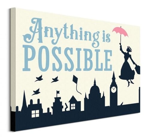 Mary Poppins Anything is Possible - obraz na płótnie Disney
