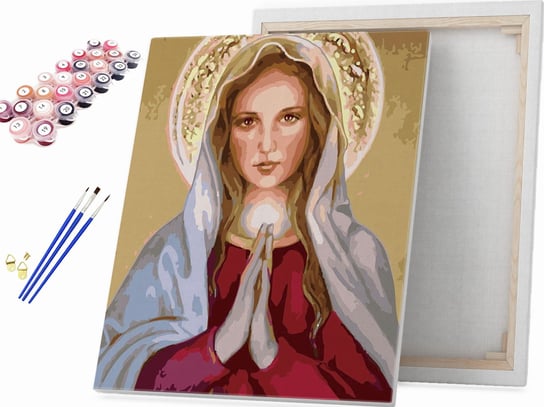Maryja Panna - Matka Boża  - Malowanie po numerach Beliart