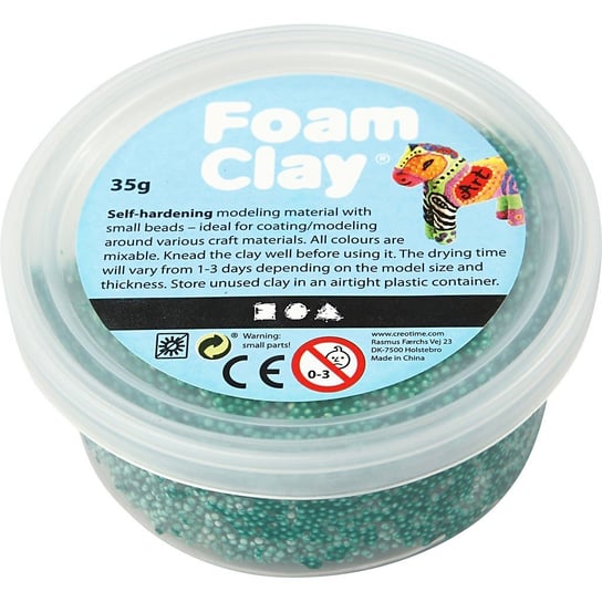 Masa Foam Clay, ciemnozielona, 35 g Creativ Company