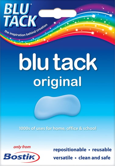 Masa Mocująca Blu Tack Samoprzylepna Original 1000 Użyć SNOWMAN