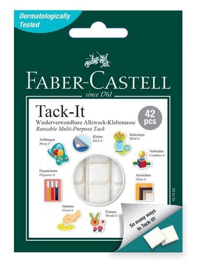Masa mocująca TACK-IT 30g biała Faber-Castell Faber-Castell