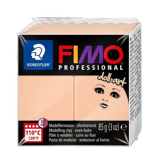 Masa plastyczna termoutwardzalna Professional Doll art, Fimo, kość słoniowa, 85 g Staedtler